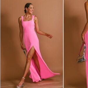 Selling a Show Me your Mumu dress size Large. Pink color.